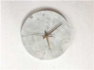Marble Stone Art Design Watch Clock