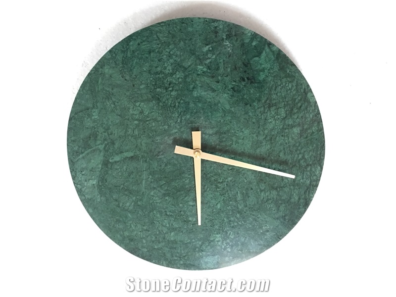 Marble Stone Art Design Watch Clock