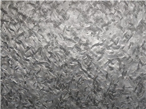 Matrix Black Leather Finished Slab