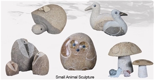Nature Stone Owl Carving Different Styles