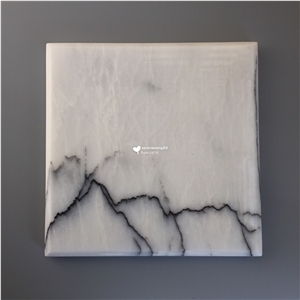 Small Size Natural Eco-Friendly Lilac Marble Tray