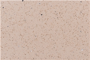 Beige Monochrome Quartz Stone Slabs