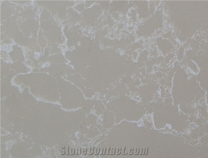 Burdur Beige Classic Quartz Stone Slab