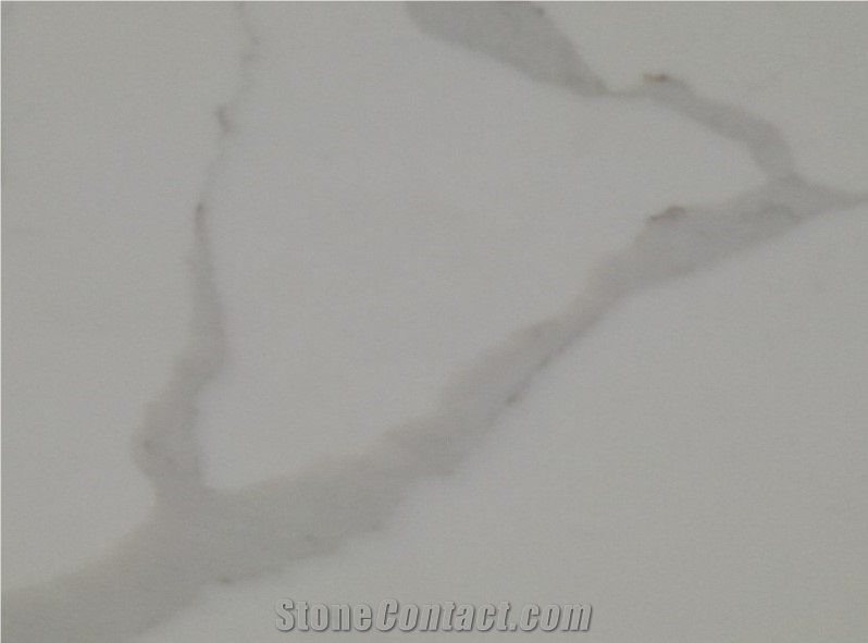 Carrara/ Calacatta Quartz Slabs