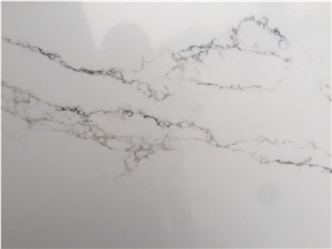 Carrara/ Calacatta Quartz Slabs