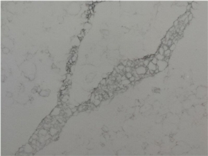 Ice Crack Calacatta Quartz Slab