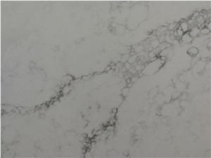 Ice Crack Calacatta Quartz Slab