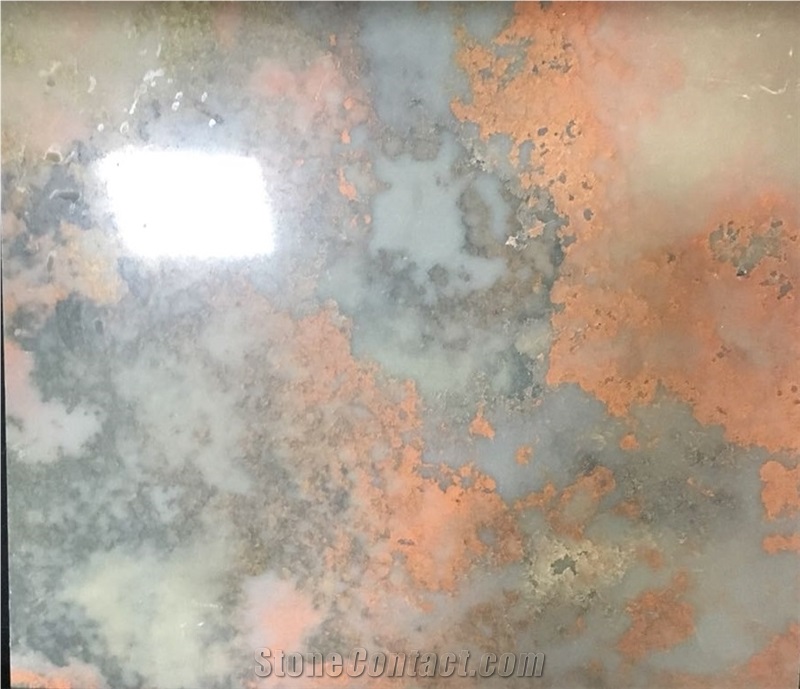 Multi Colour Cement Ash Quartz Slab