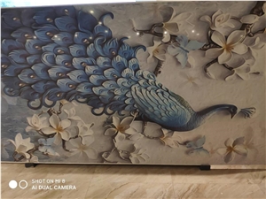 The Peacock Theme Series Quartz Slabs