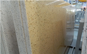 Yellow Gold Quartz Stone Slabs