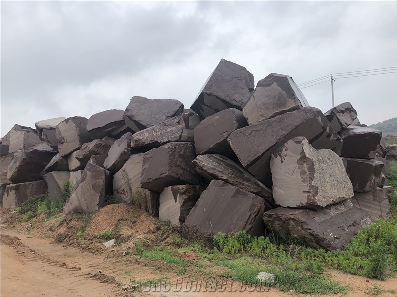 Brown Sandstone Blocks
