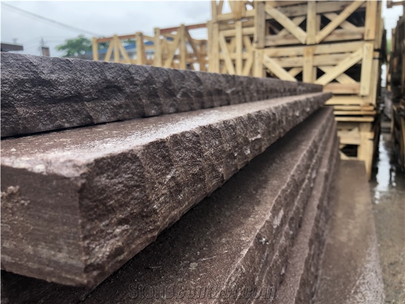 Brown Sandstone Step