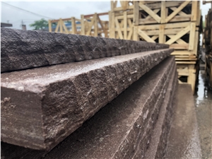 Brown Sandstone Step