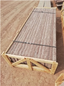 Brown Sandstone Step