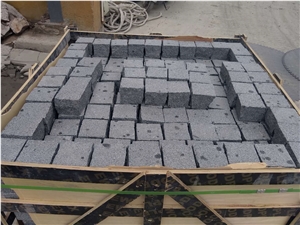 G654sd Granite Paver, Cobble