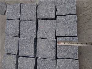 G654sd Granite Paver, Cobble