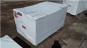 Bianco White Marble Blocks