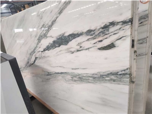 Dionisos Banderi Marble Slabs, Dionyssos White Marble Dionisos Banderi Marble Slabs, Dionyssos White Marble
