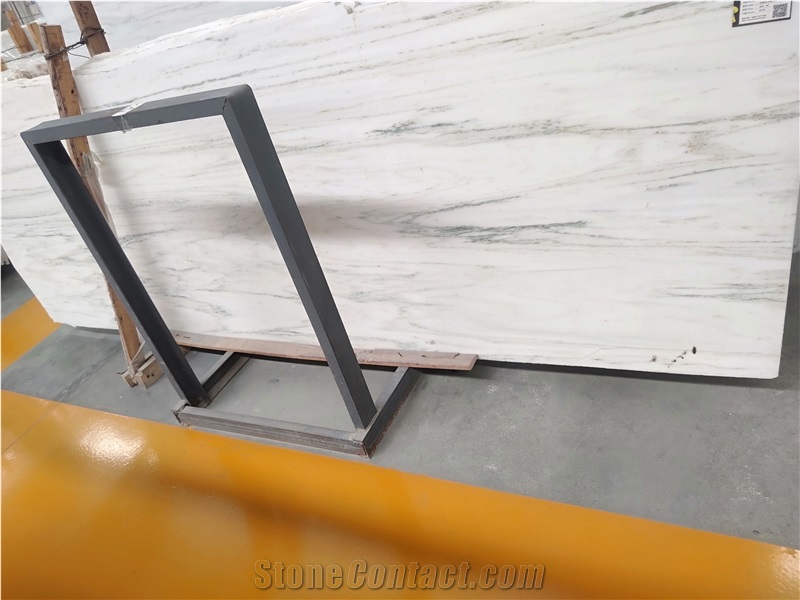 Dionisos Banderi Marble Slabs, Dionyssos White Marble