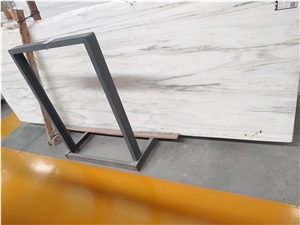 Dionisos Banderi Marble Slabs, Dionyssos White Marble