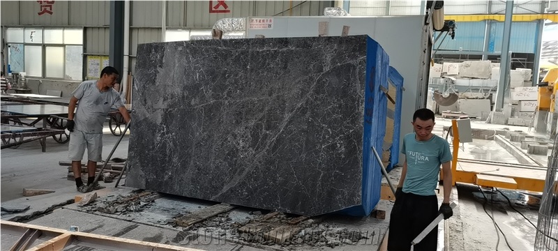 Manion Grey Marble Blocks
