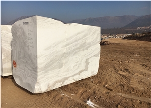 Volakas Jazz White Marble Blocks