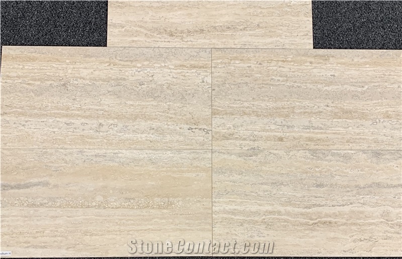 Palladium Travertine Honed Tiles