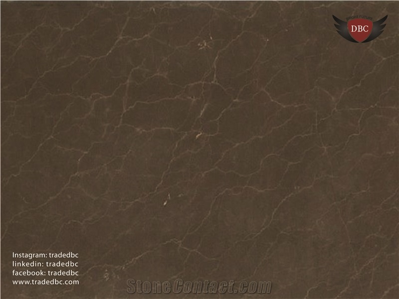 Pietra Brown Marble Block, Iran Brown Marble