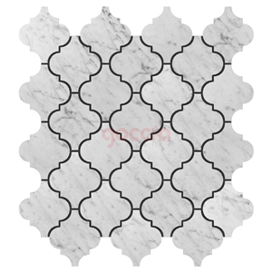 Casablanca Mosaic Bianco Carrara Marble Mosaic