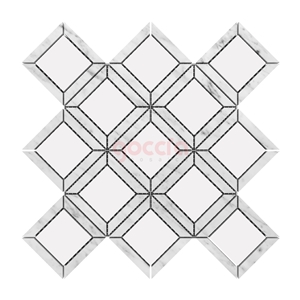 Casella Mosaic Bianco Dolomite & Bianco Carrara
