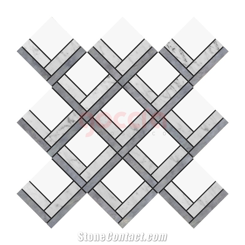 Cento - Bianco Dolomite - Carrara - Ocean Grey