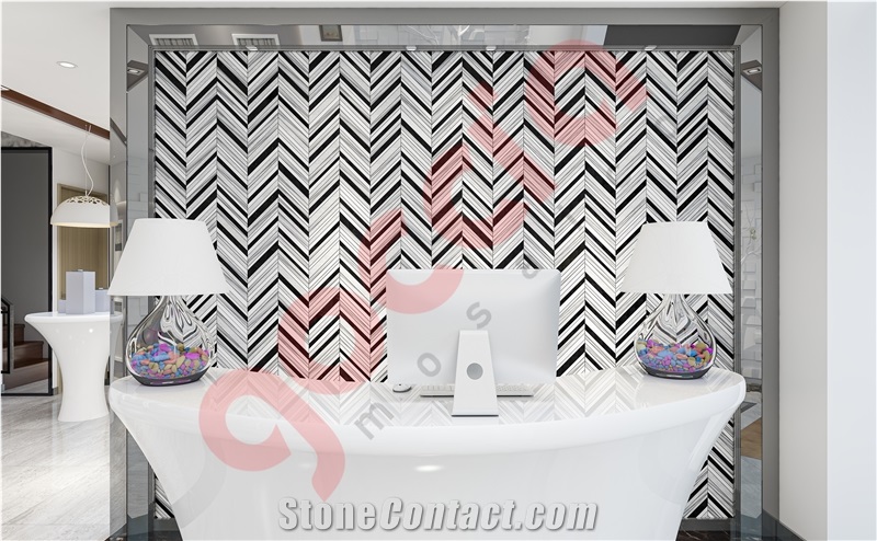 Lancia Mix Marble Mosaic