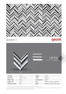 Lancia Mix Marble Mosaic