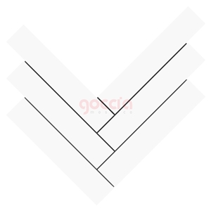 Lata Mosaic Bianco Dolomite Marble Mosaic