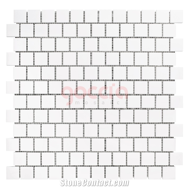 Sessa Mosaic Bianco Dolomite Marble Mosaic