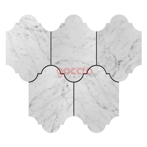 Veneto Mosaic Bianco Carrara Marble Mosaic