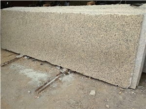 Crystal Yellow Granite Slabs, India Yellow Granite