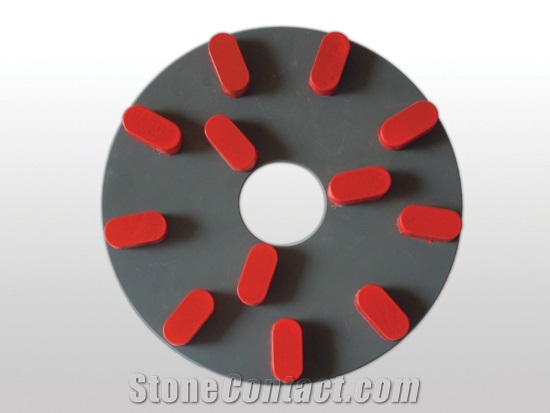 Plateaux A11 D.223mm 12 Sectors Polishing Abrasive