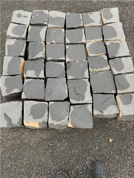Basalt Cube Stone Landscaping Stones, Cobblestone