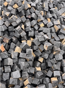 Basalt Cube Stone Landscaping Stones, Cobblestone