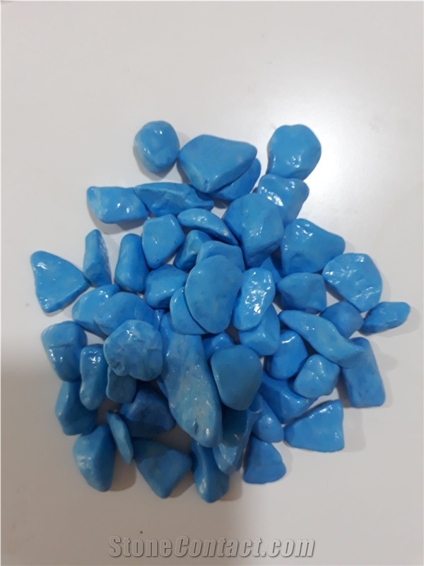 Coloured Dolomite Pebble Stone