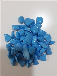 Coloured Dolomite Pebble Stone