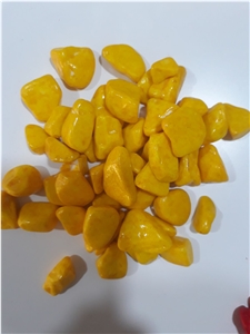 Coloured Dolomite Pebble Stone