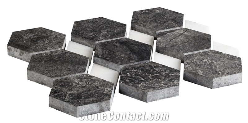 Marble Honeycomb Mosaic