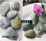 Green Tumbled Pebble Stone