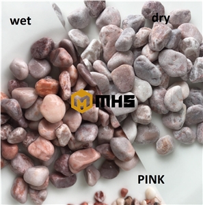 Pink Tumbled Pebble Stone