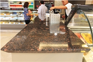 Tan Brown Granite Slabs