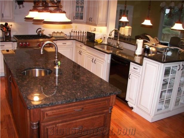 Tan Brown Granite Slabs