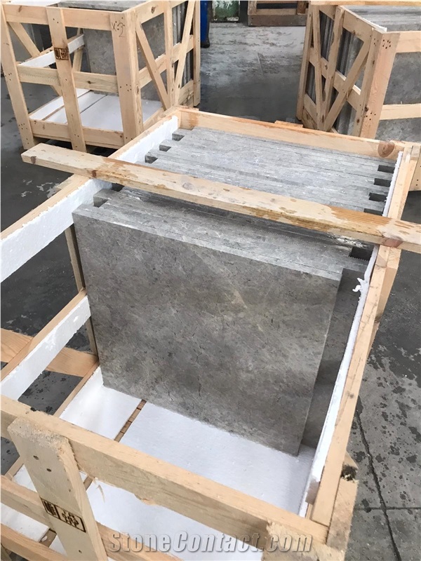 Tundra Gray Marble Slabs & Tiles