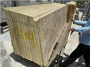 Alaska Gold Granite Slabs